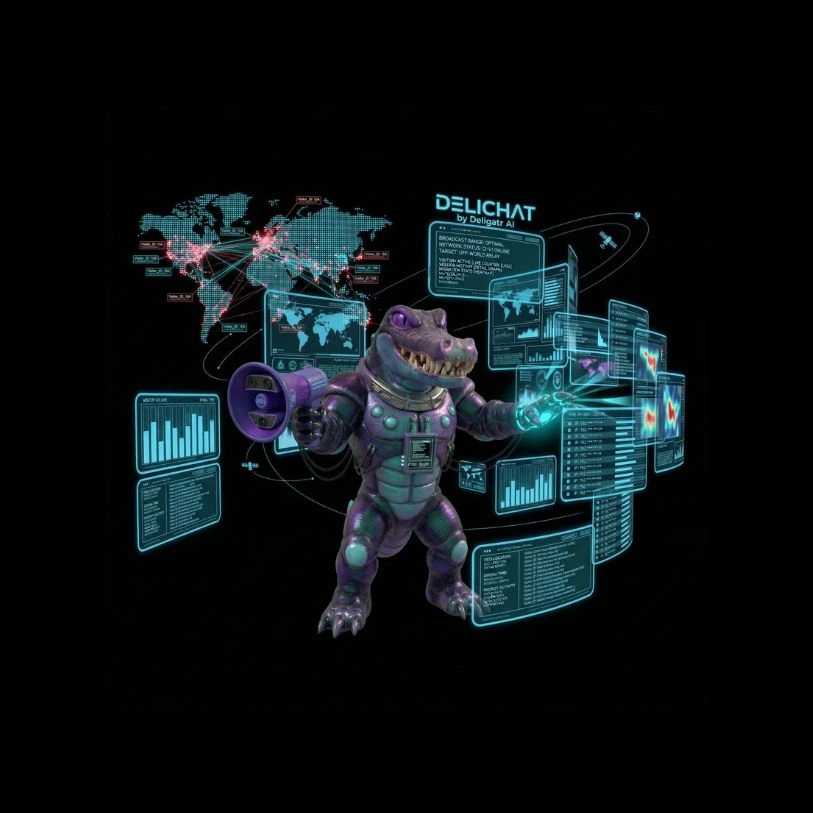 Real-Time Visitor Tracking — website visitor tracking and engagement | DeliChat by Deligatr